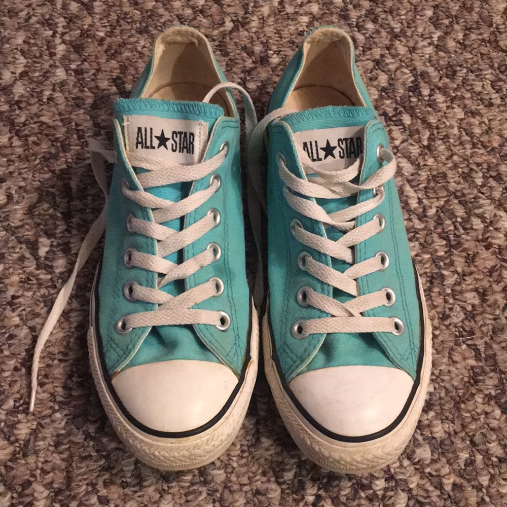 TEAL CONVERSE!! 🖤🖤